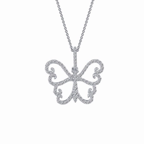 Butterfly Pendant Necklace Fashionable Gift
