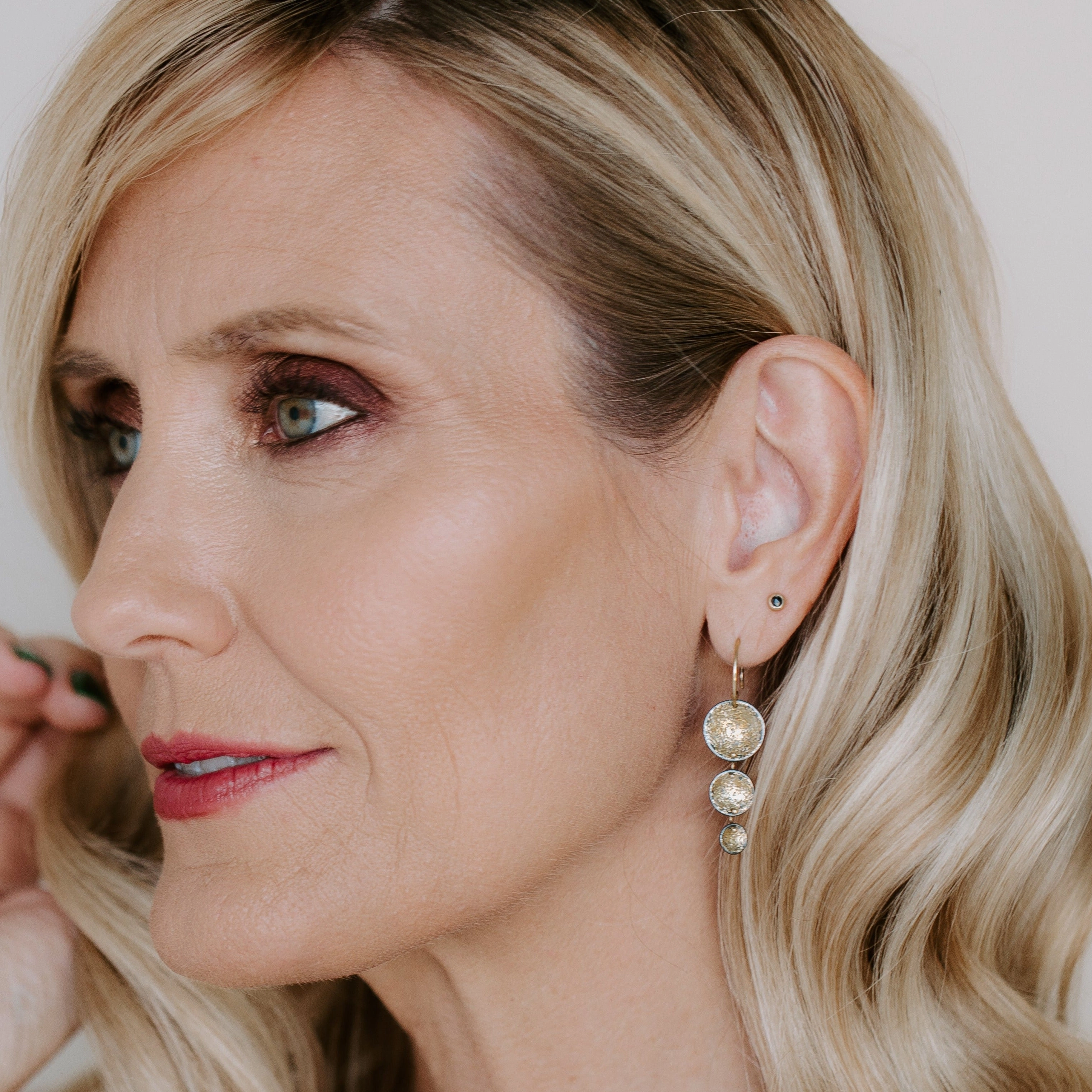 Petite Diamond Studs Sleek Look