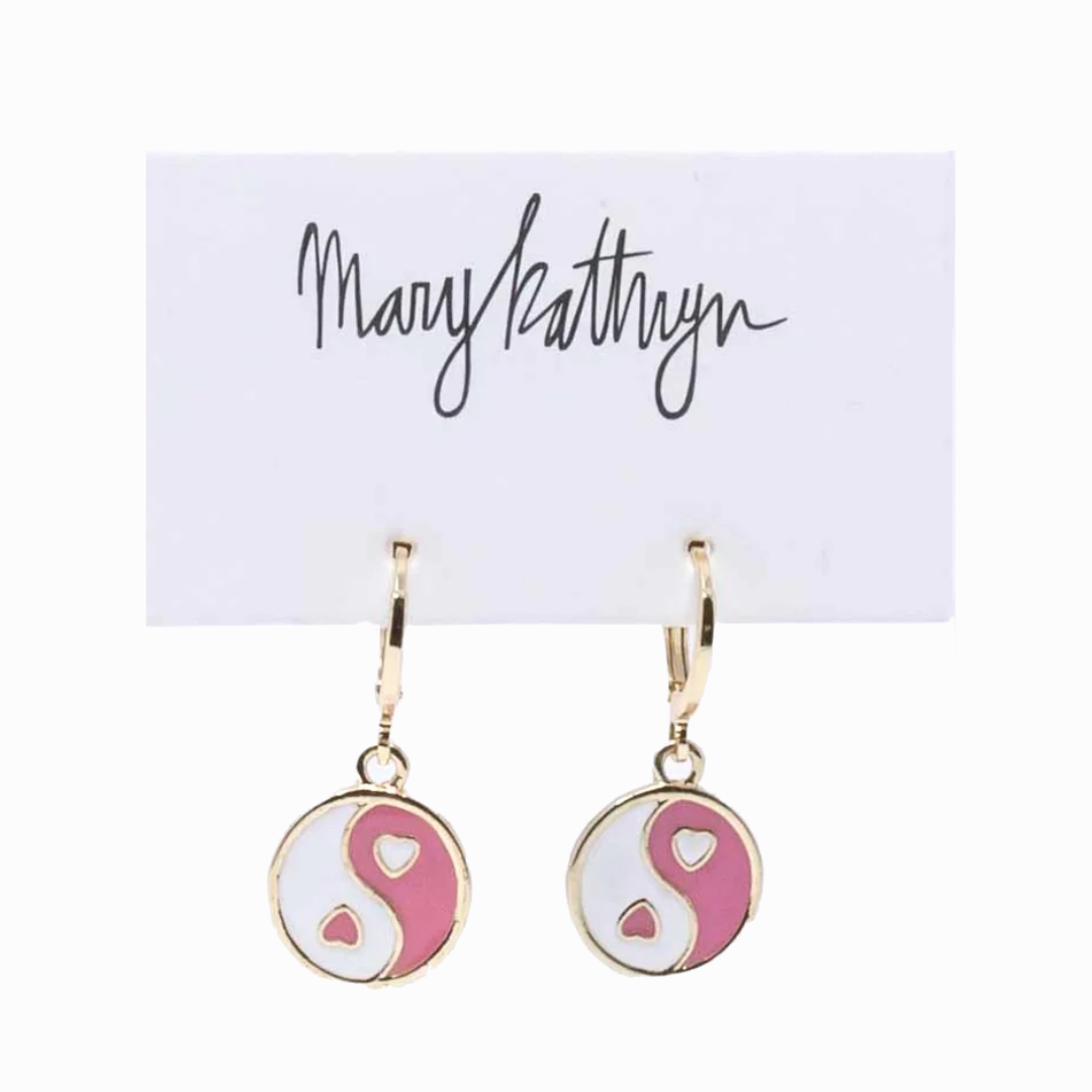 Statement Feature Fashionable Style Pink Ying Yang Huggies