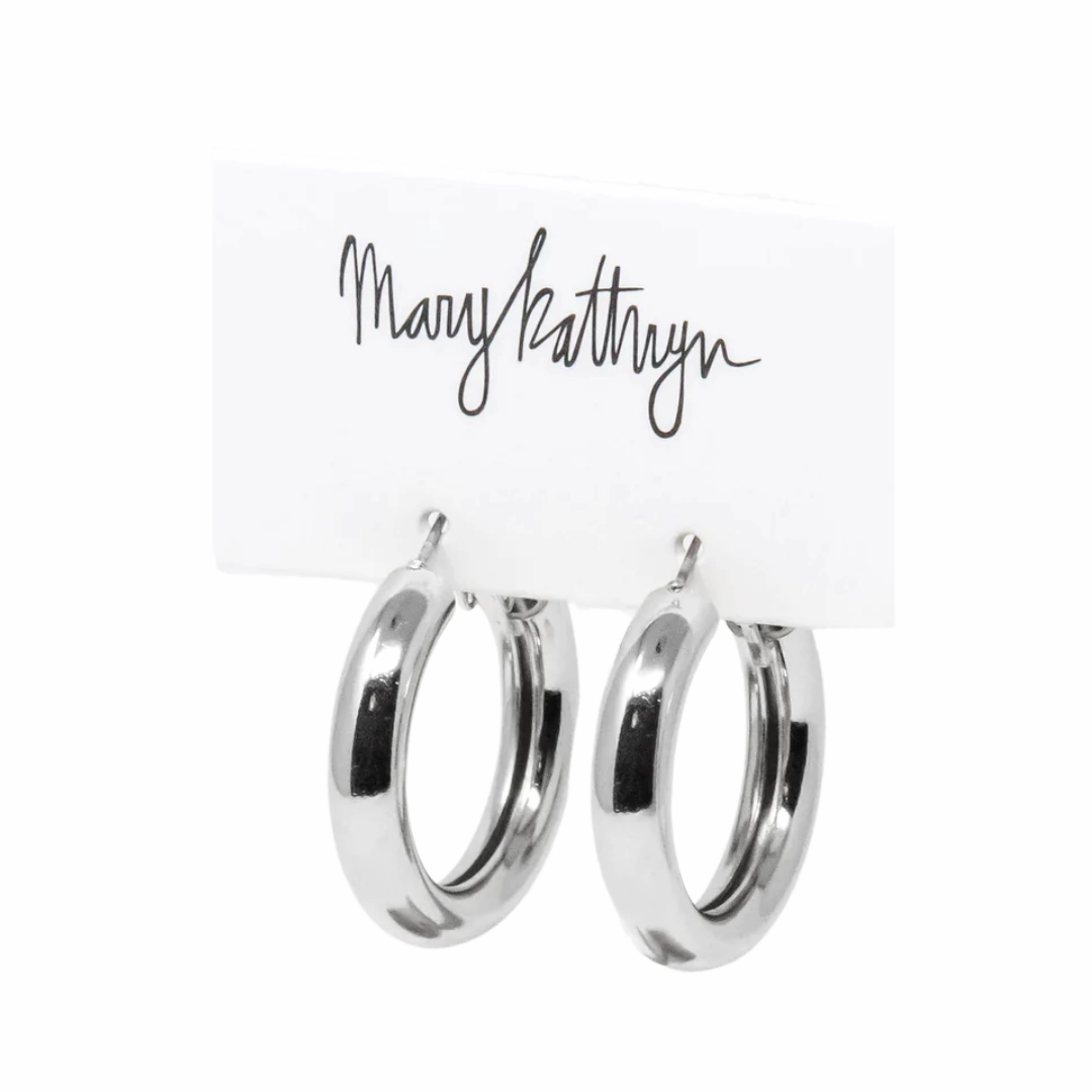 Tube Hoops Classic Charm Precious Jewelry