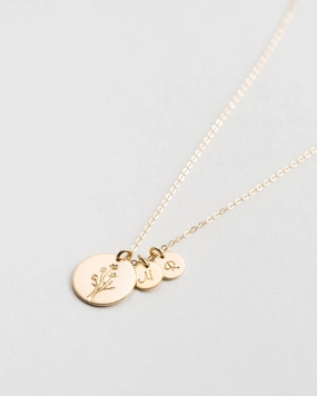 Glam Attire Flora Bennett Necklace