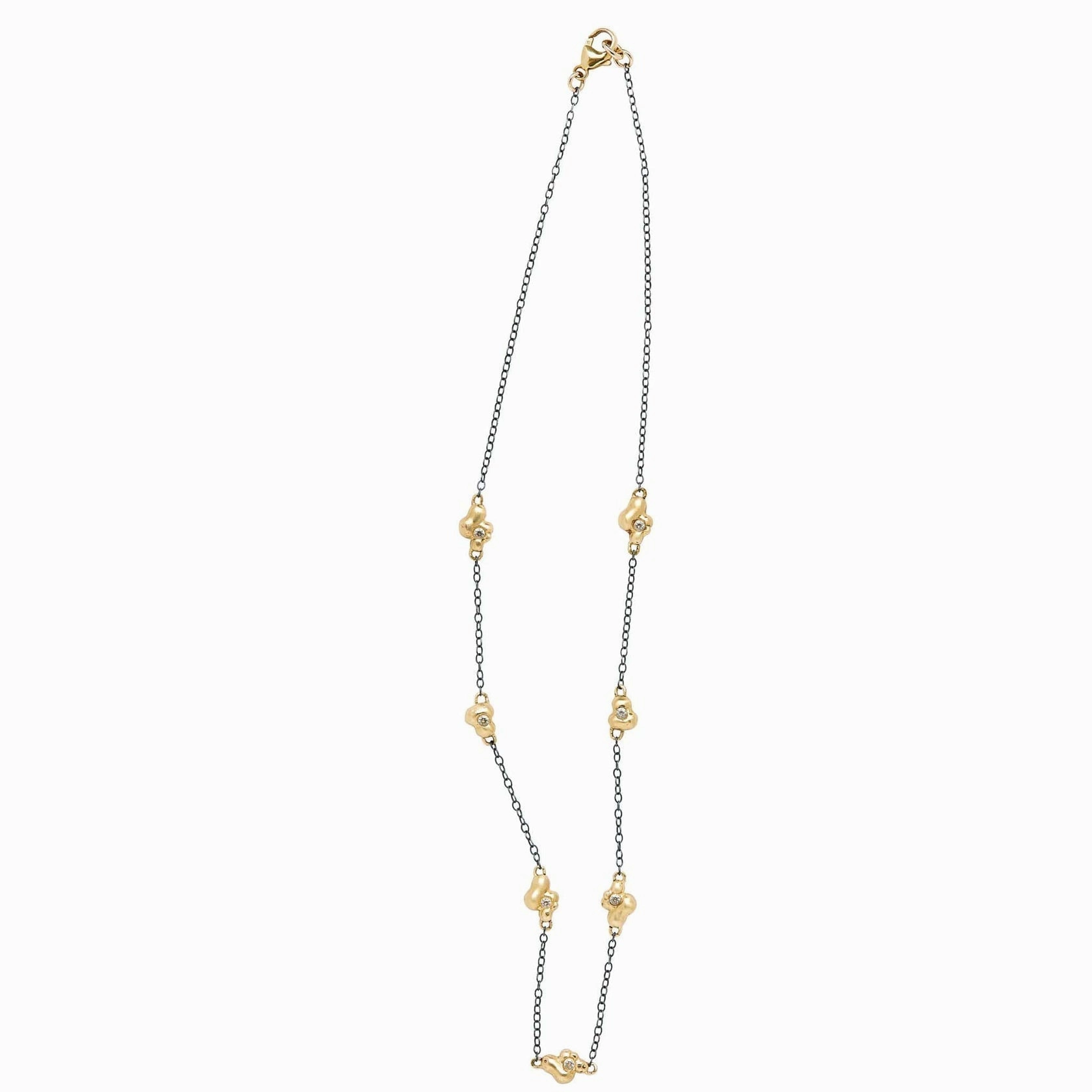 Ore Bronze and Oxidized Sterling Silver Chain Luxury piece