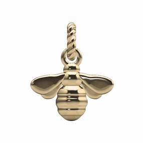 Retro Gift Trendy Man Garden Bee Charm