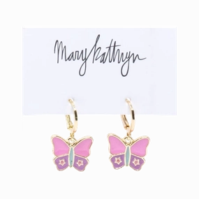 Pink & Purple Butterfly Huggies Bold Craft Creative Look