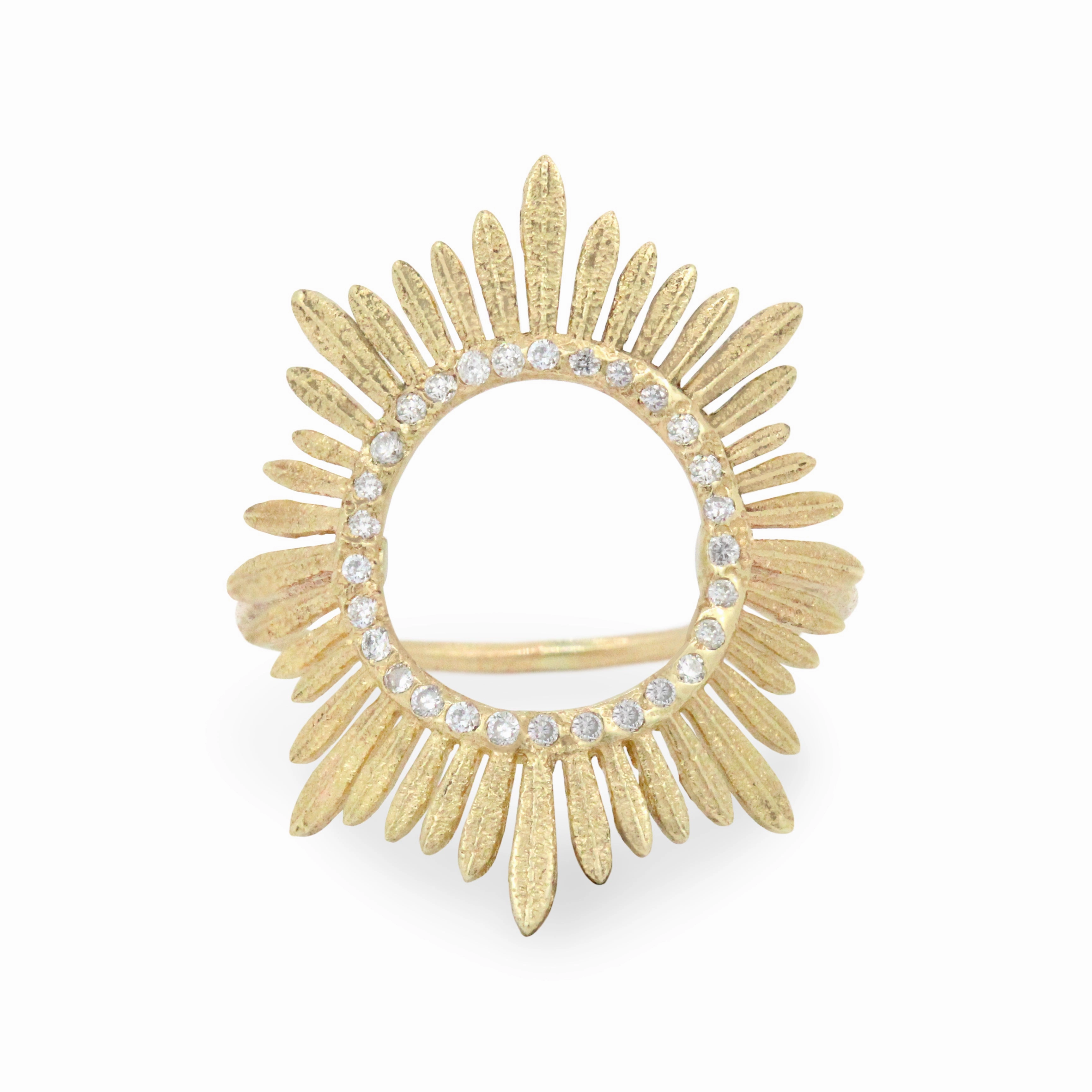 Dressed Up Look Southern Diamond Ring - 14ky   Diamonds