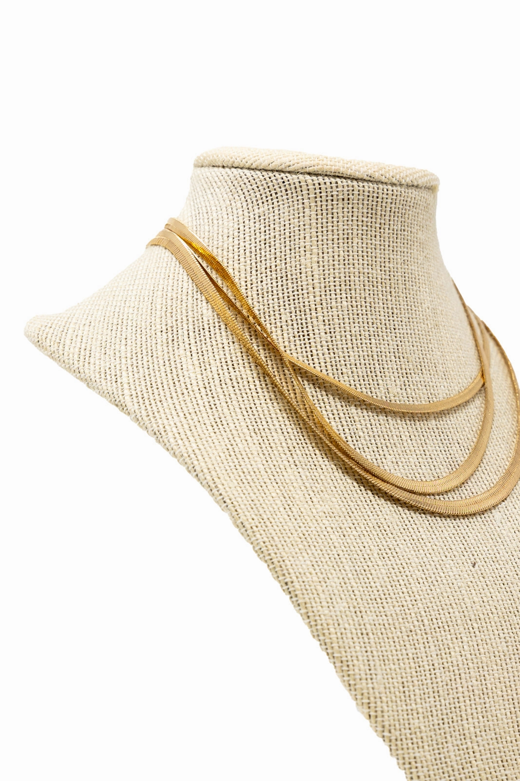 Triple Threat Necklace Soft Contrast