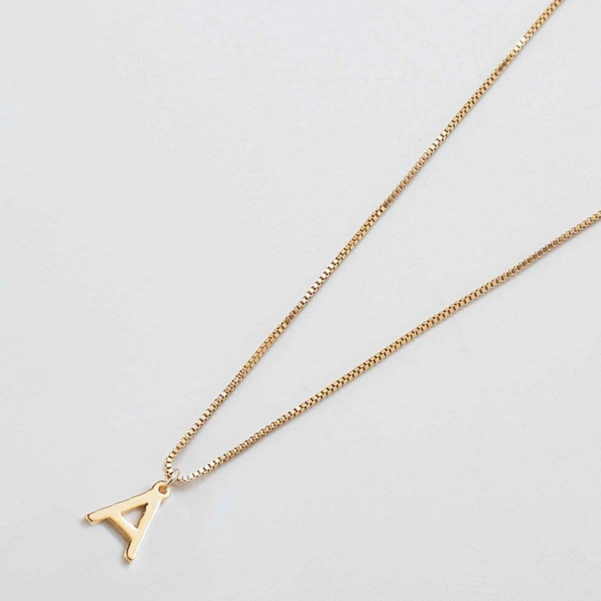 Gold Dainty Initial Necklaces Timeless Item Fashion Forward Jewelry