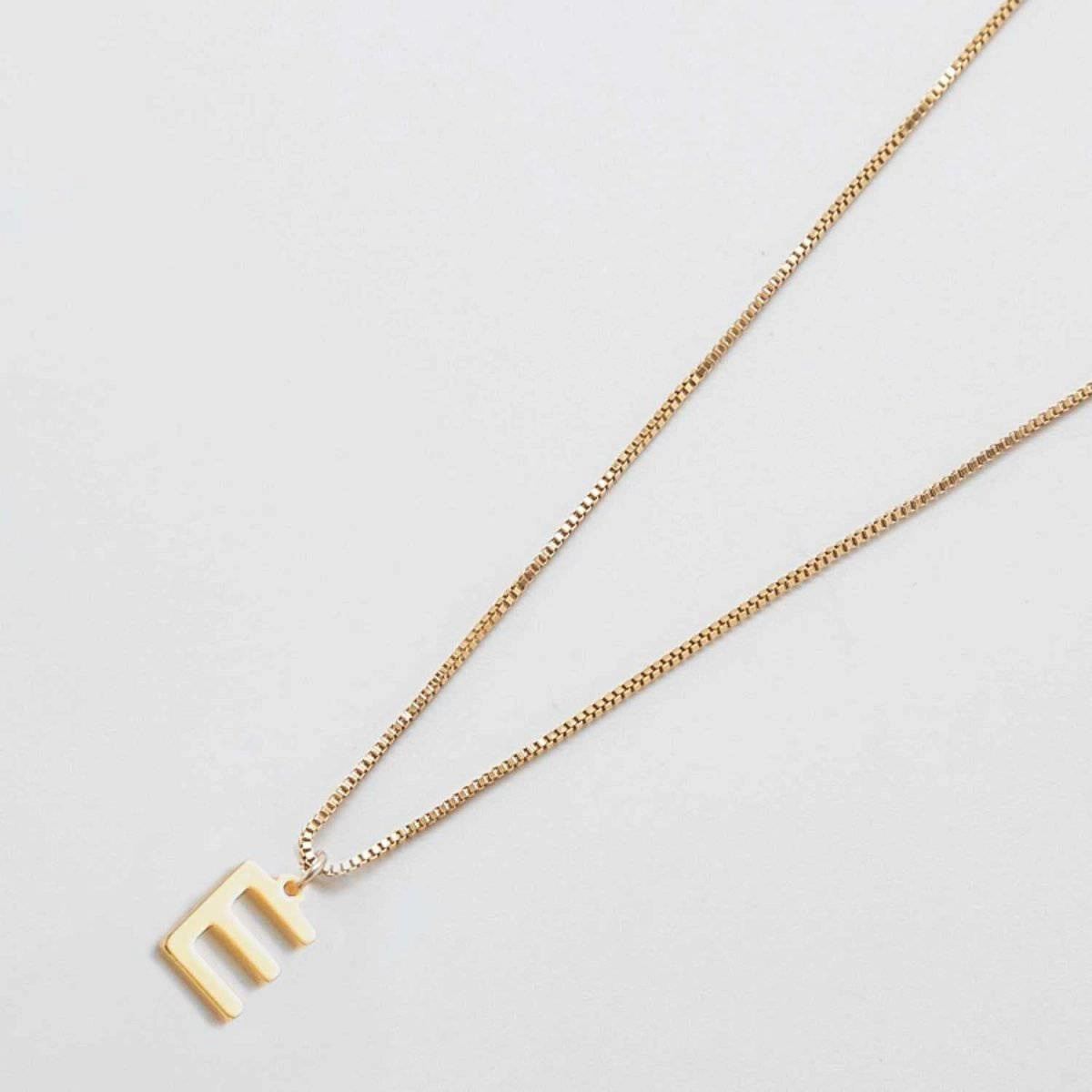 Gold Dainty Initial Necklaces High-End Jewelry