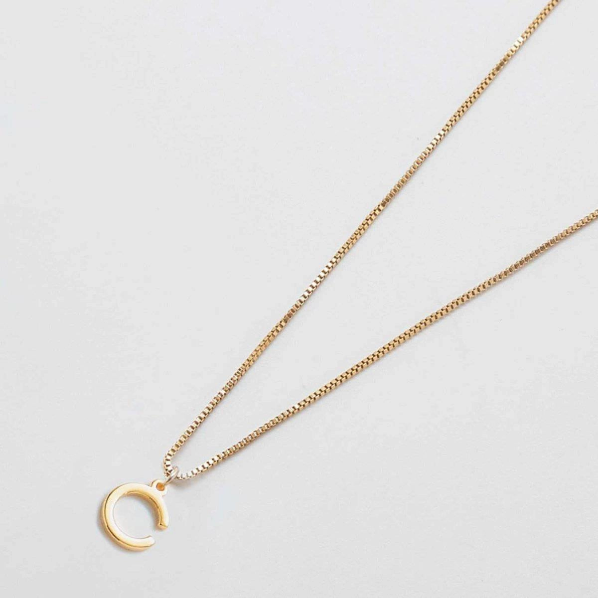 Gold Dainty Initial Necklaces Minimal Appeal Elegant Fit
