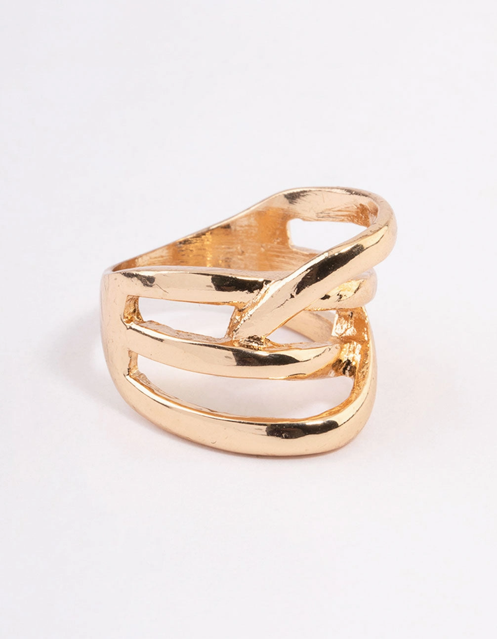Gold Multi Row Wrap Ring family gathering