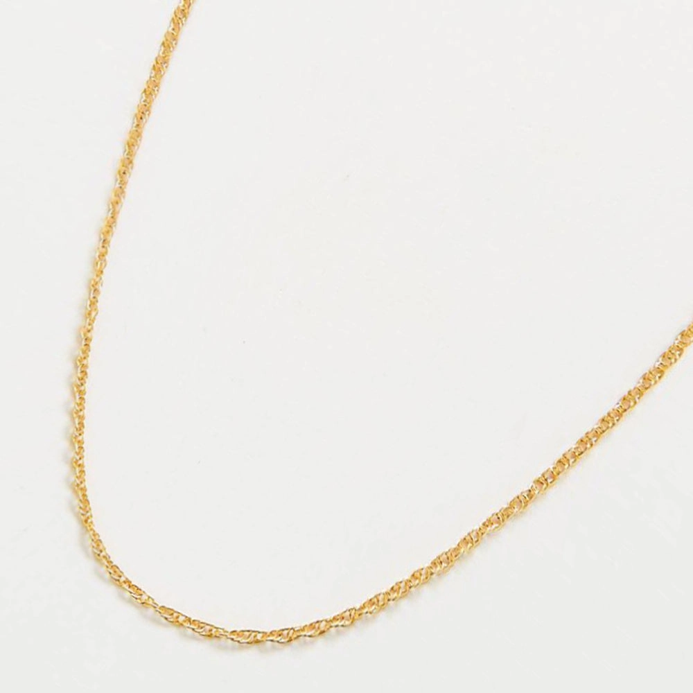 Gold Rope Chain Necklace Solo Adornment International Jewelry