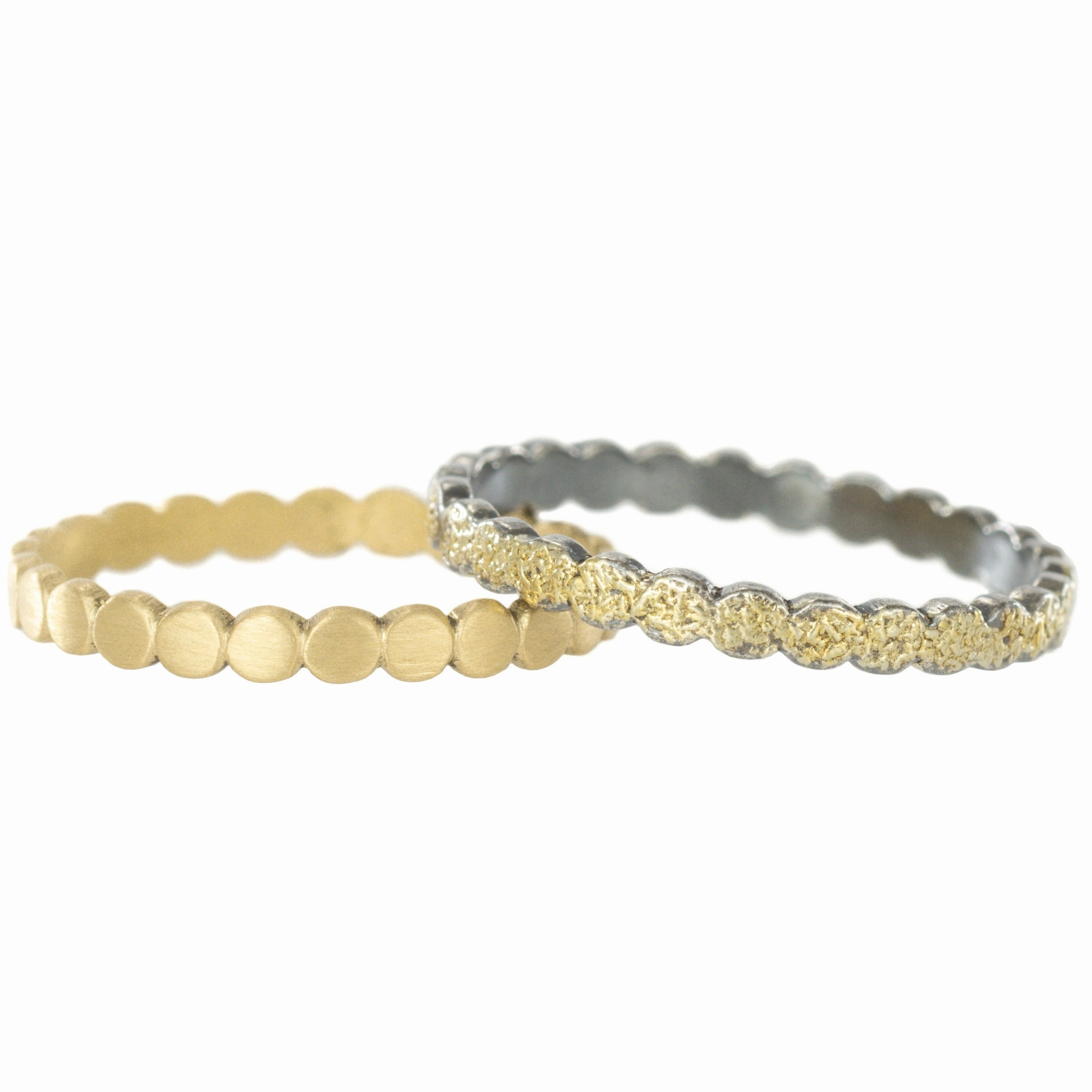 Refined Accent Gold Tiny Dot Ring- 18k Gold