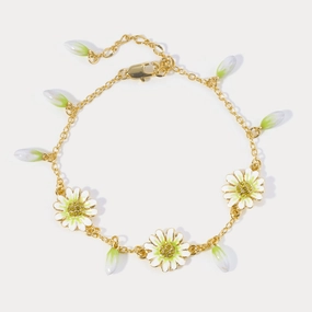 Daisy Charm Bracelet Daily Details