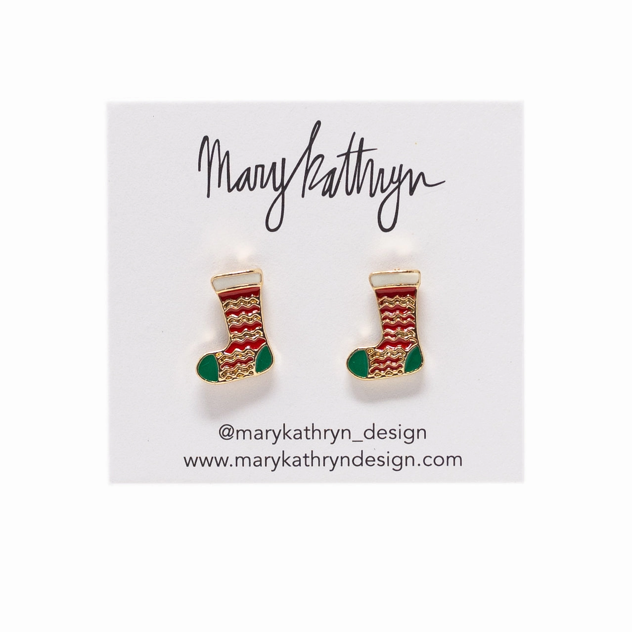 Refined Element Stocking Enamel Studs