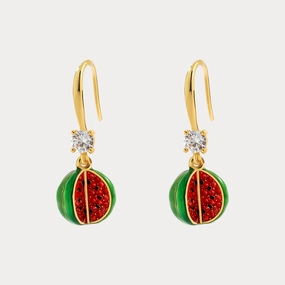Watermelon Earrings Street Style