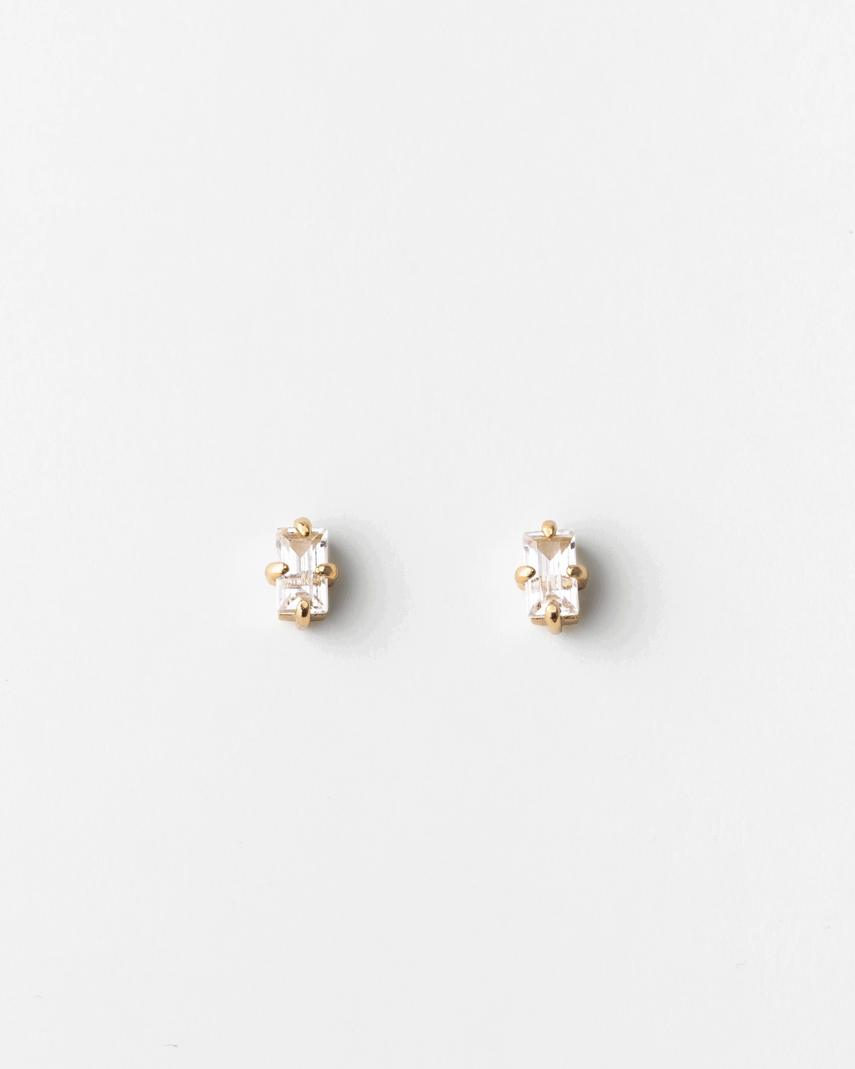 Decorative Creation Exquisite Creation Grand Baguette Studs