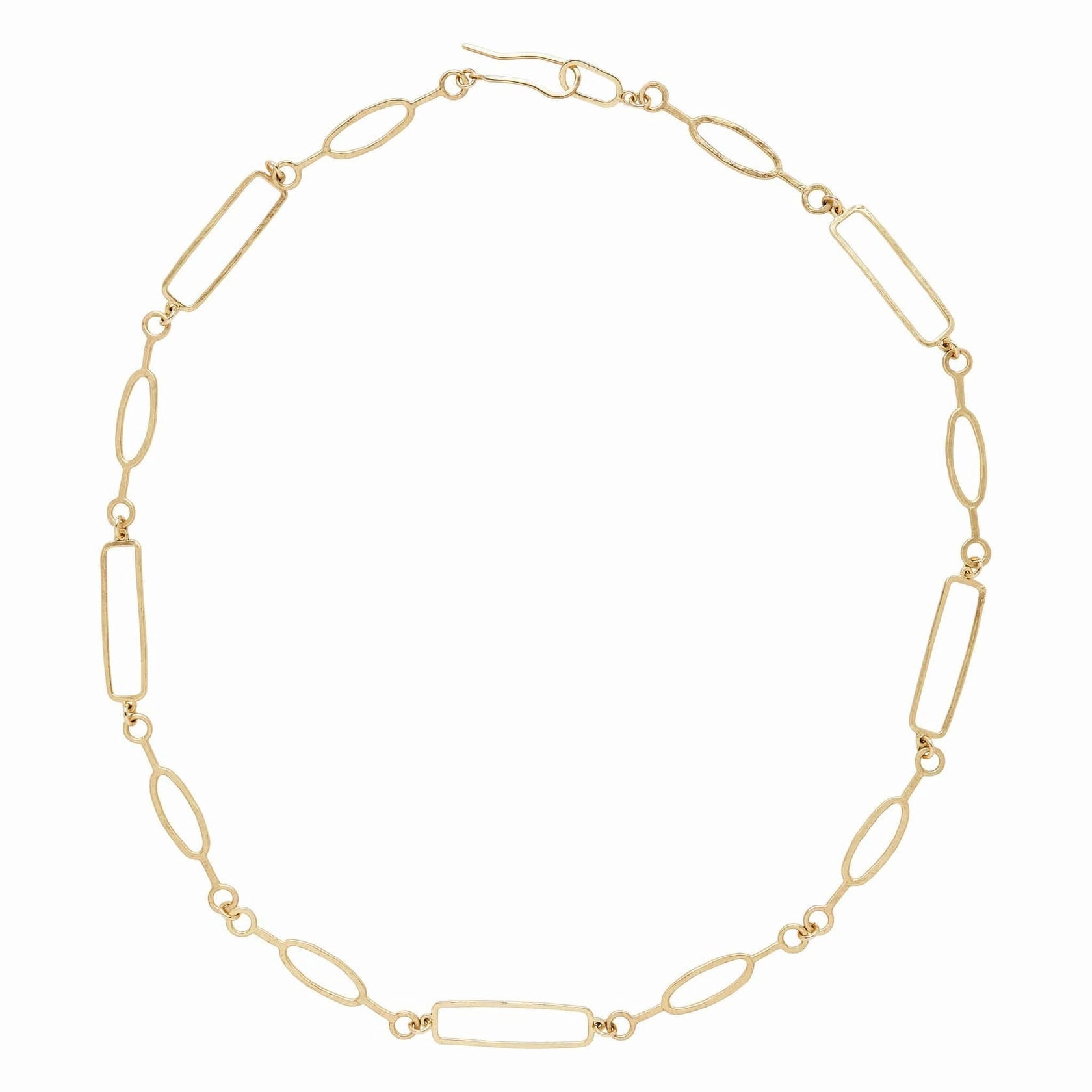 Travel Look Gustav Bronze Link Necklace