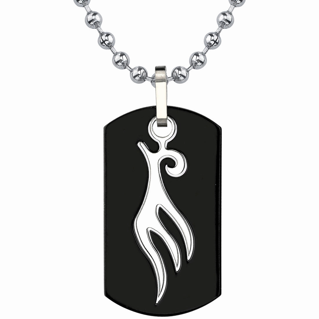 Titanium Phoenix Necklace Trendy Piece Timeless Trend