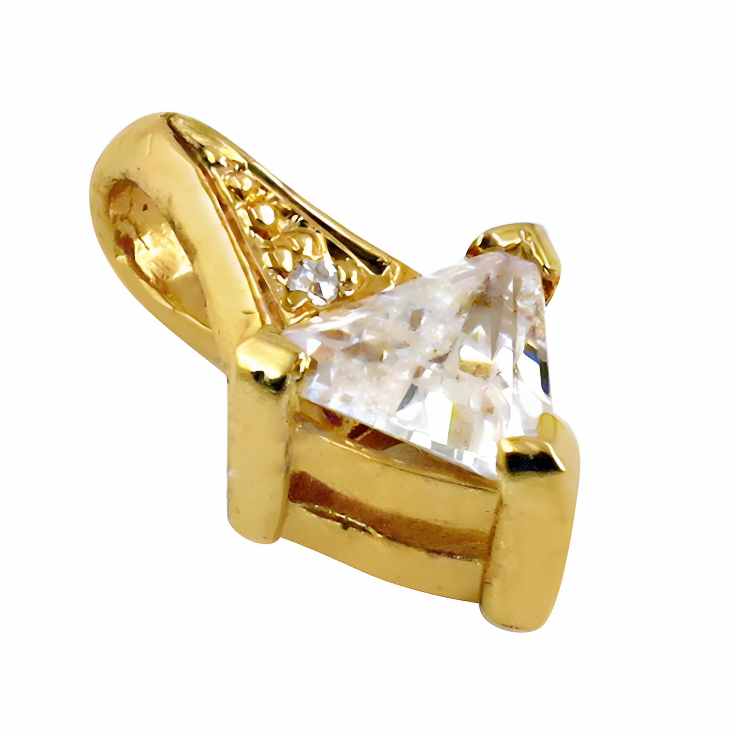 Hot Sale CZ Gemstone Gold Plated Silver Pendant - Best Deals on Gemstone Jewelry Summer Mood