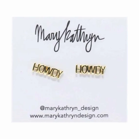 Sleek Piece Bright Sparkle Howdy Studs