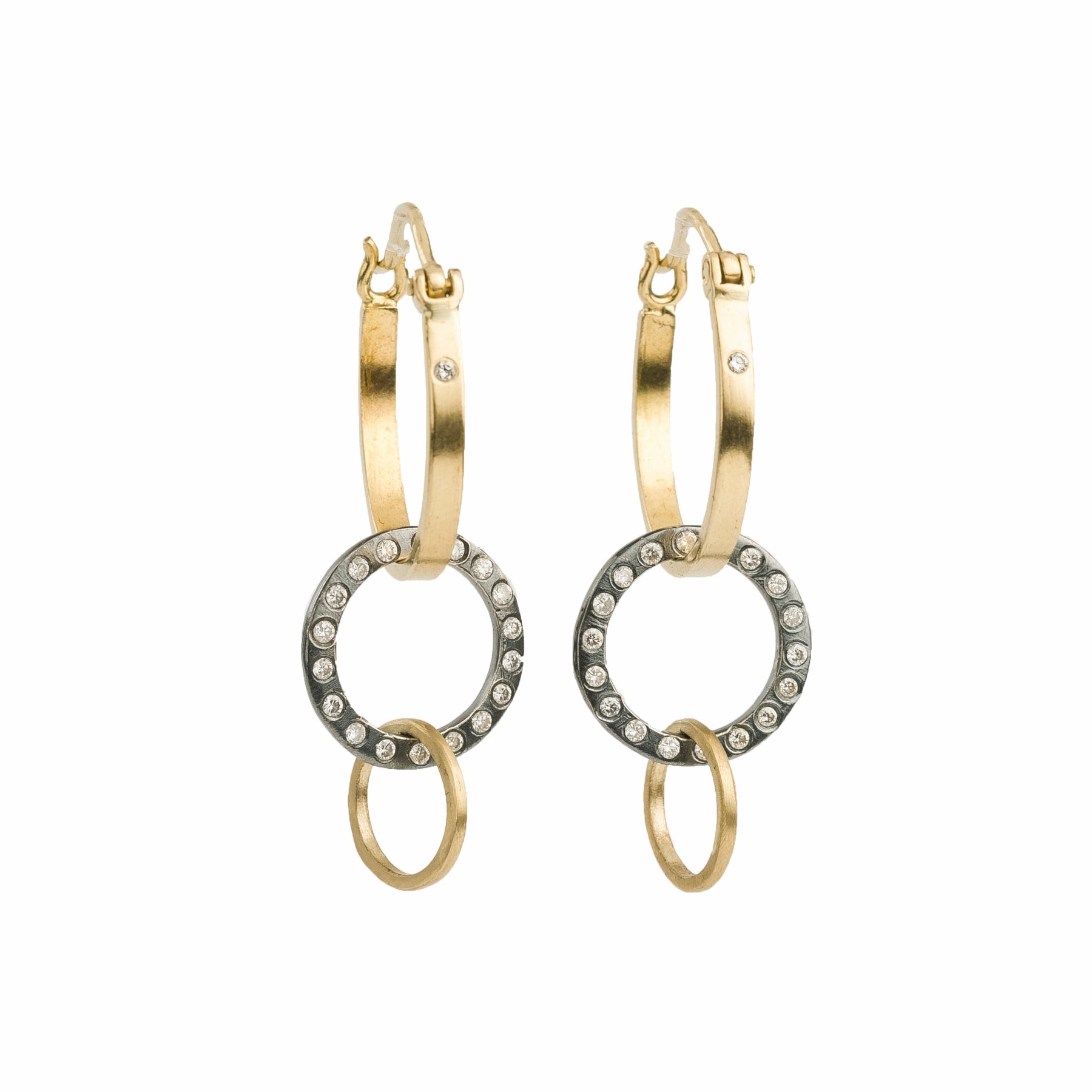 Fashion Trend Illuminated Convertible Hoops