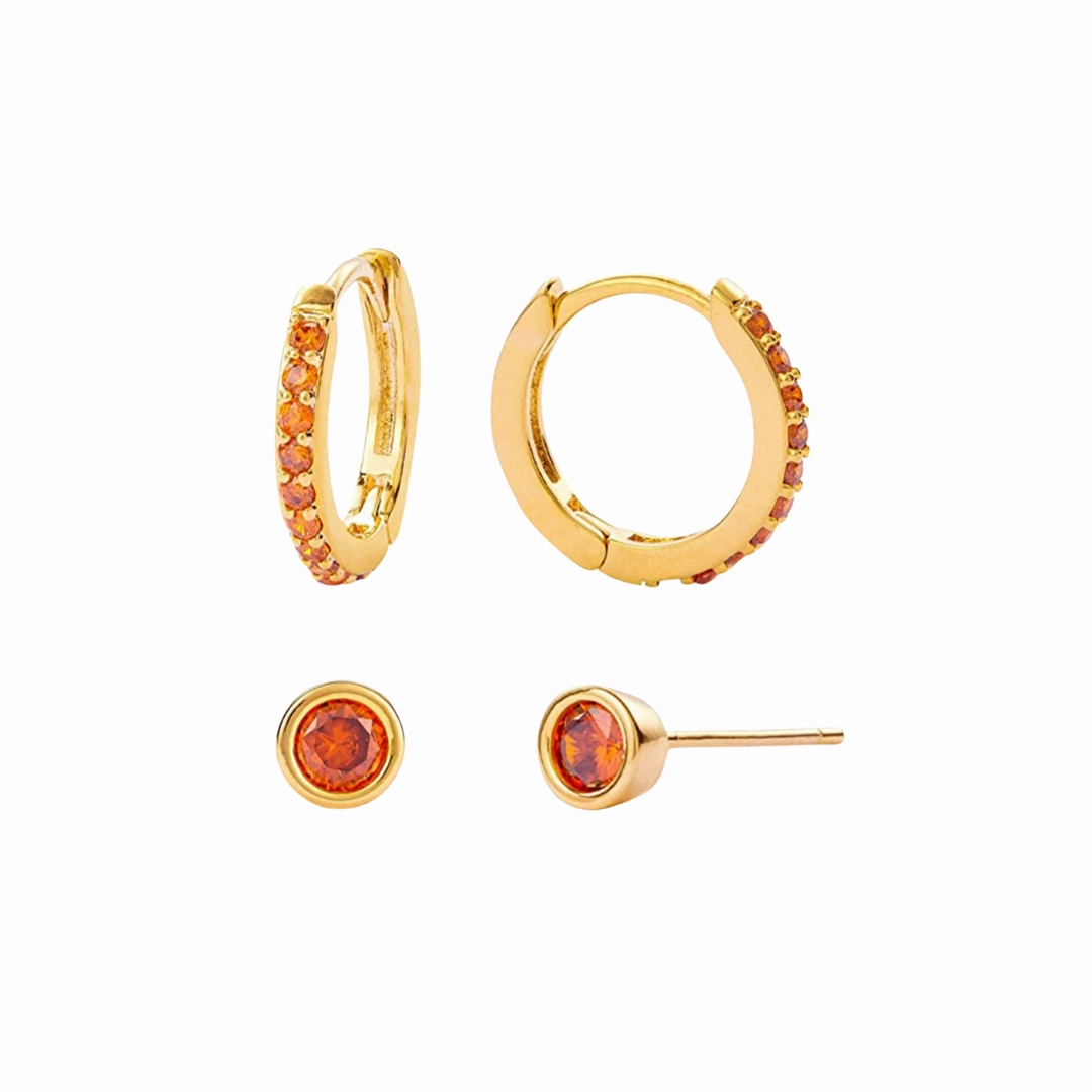 JANUARY BIRTHSTONE SET Sophisticated Adornment Linear Item