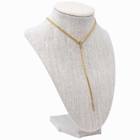 Juju Pave Lariat *gold   silver* Classic Feature Everyday Look