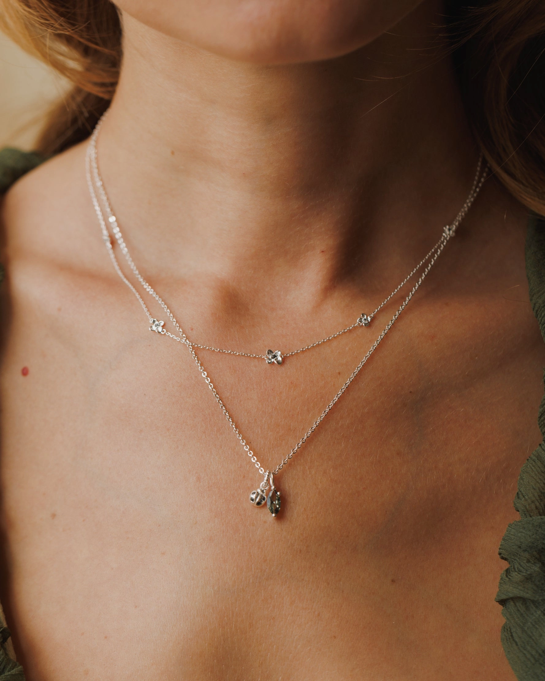 Daily Wear Jewelry Ladybug Charm