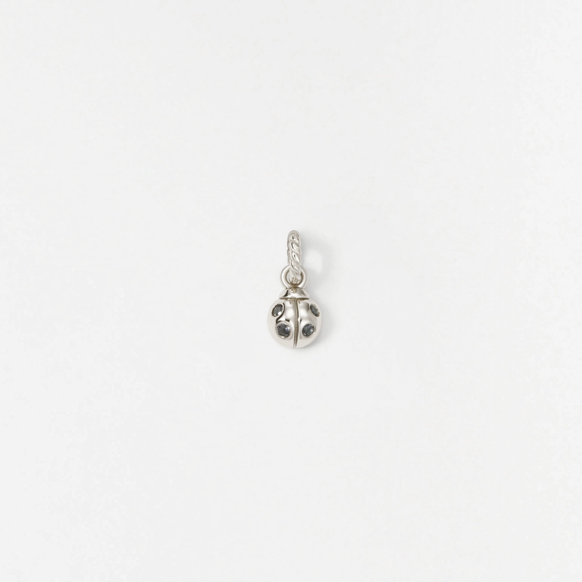 Ladybug Charm Machine Made Adornment