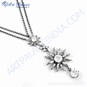 casual event Stunning CZ Silver Necklaces for Pretty Girls - Shop Now