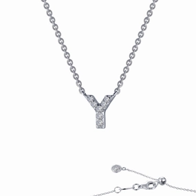Letter Y Pendant Necklace Group Item