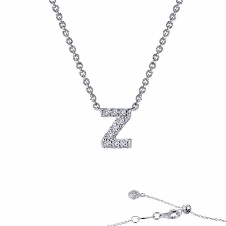 Engagement Accessory Letter Z Pendant Necklace