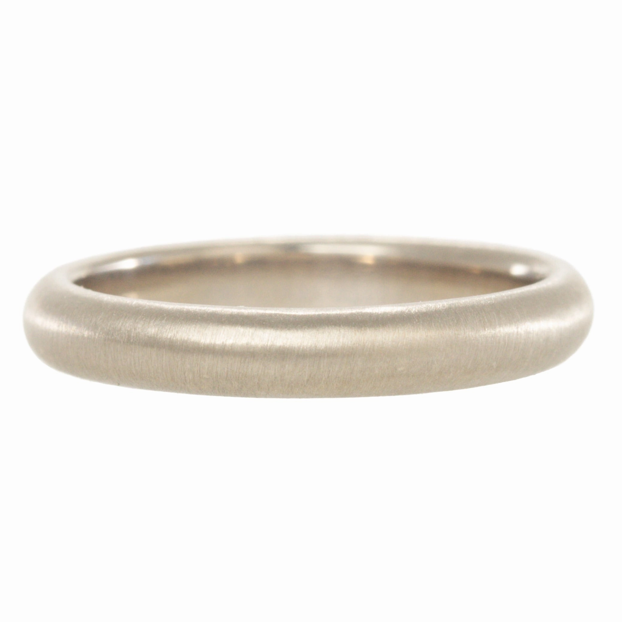 Luxury Aura Pastel Palette Half-Round Bands - 18k/20k Gold