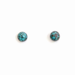 Styled Accent Turquoise Studs