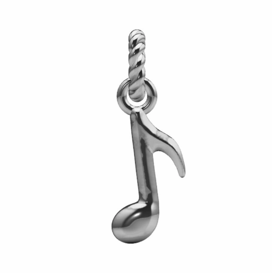 Melody Music Note Charm Urban Accent
