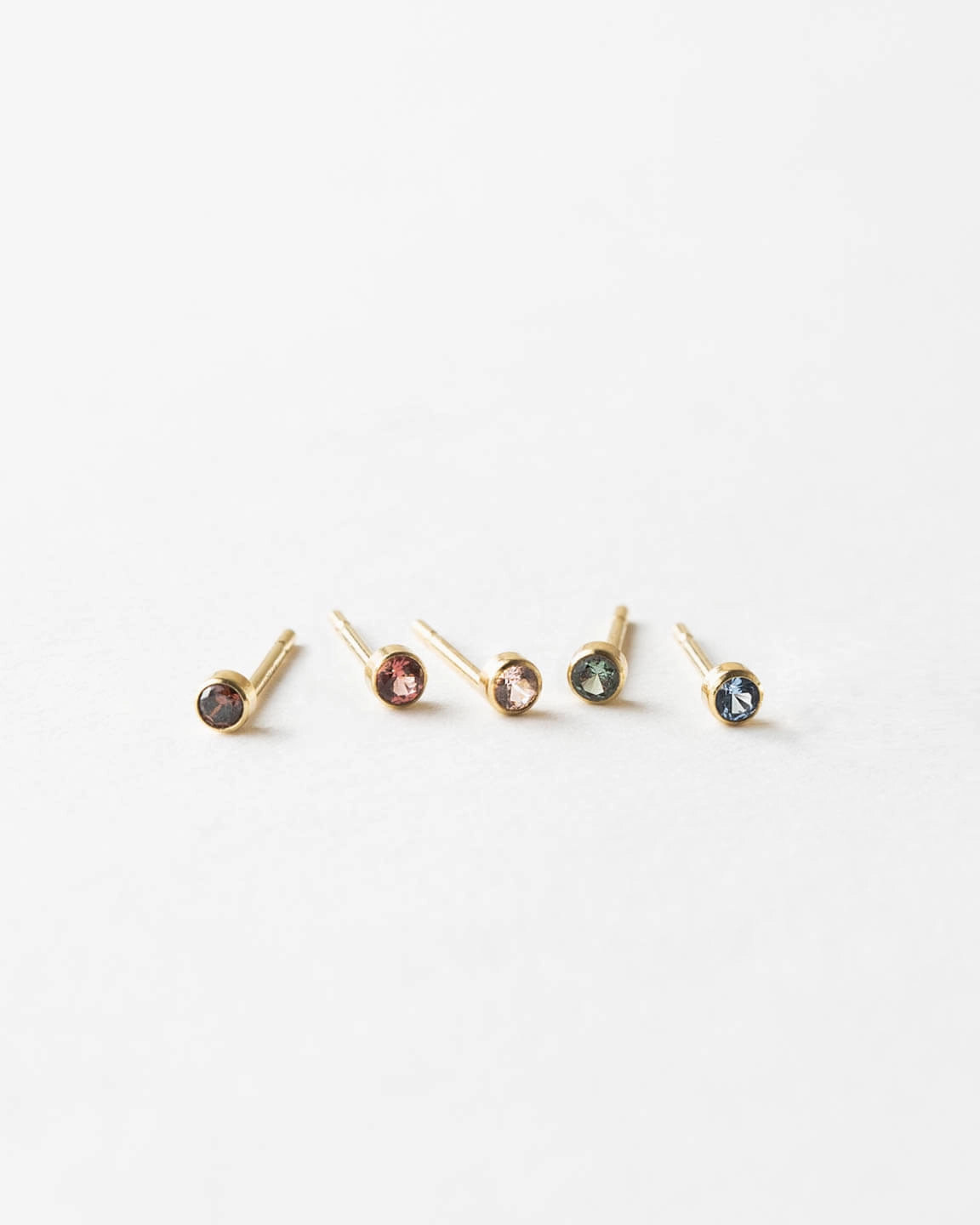 Daily Jewelry Mini Aura Birthstone Studs