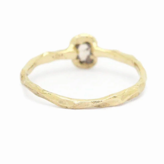 Mirage Single Ring - 14ky   Diamond Natural Fit