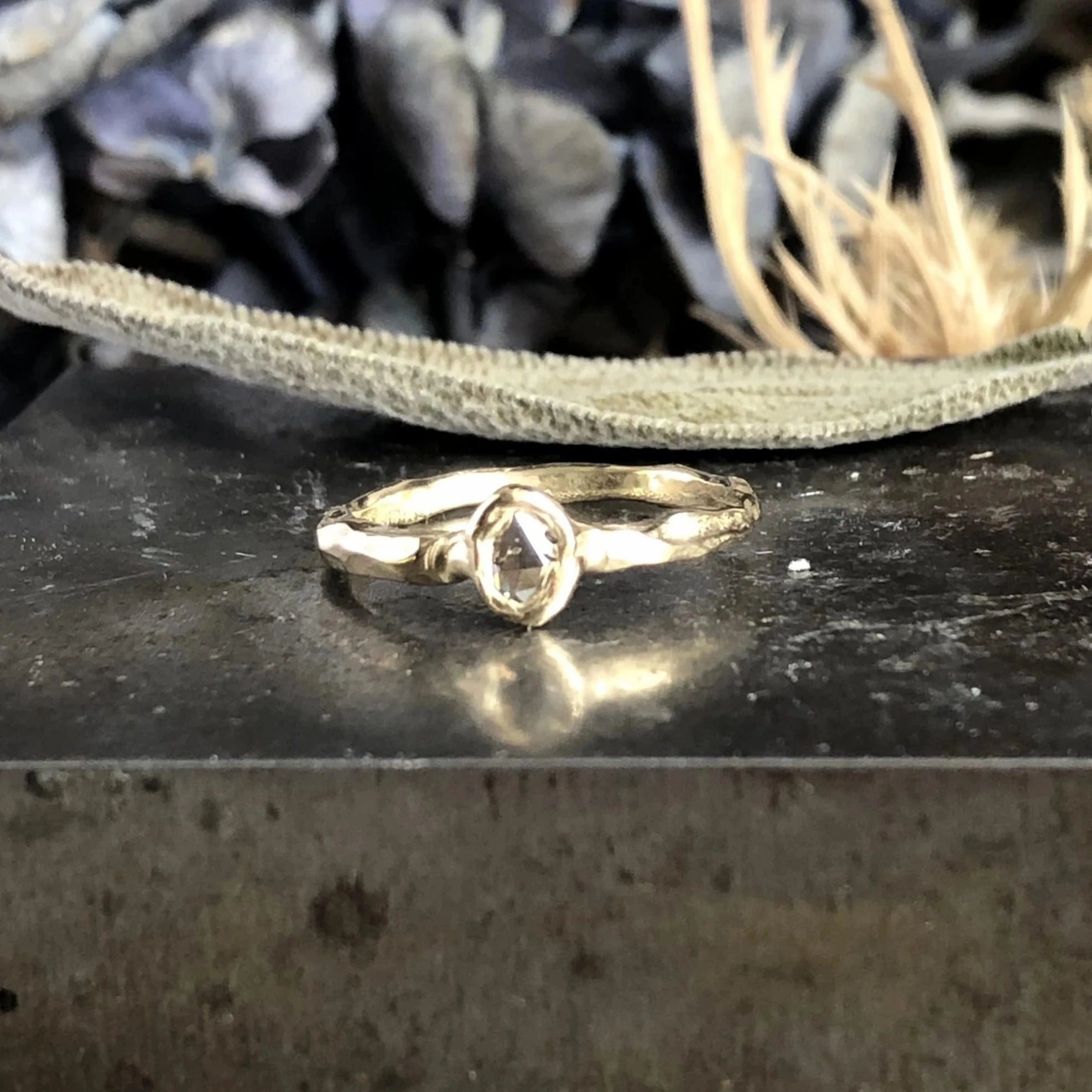 Formal Set Mirage Single Ring - 14ky   Diamond