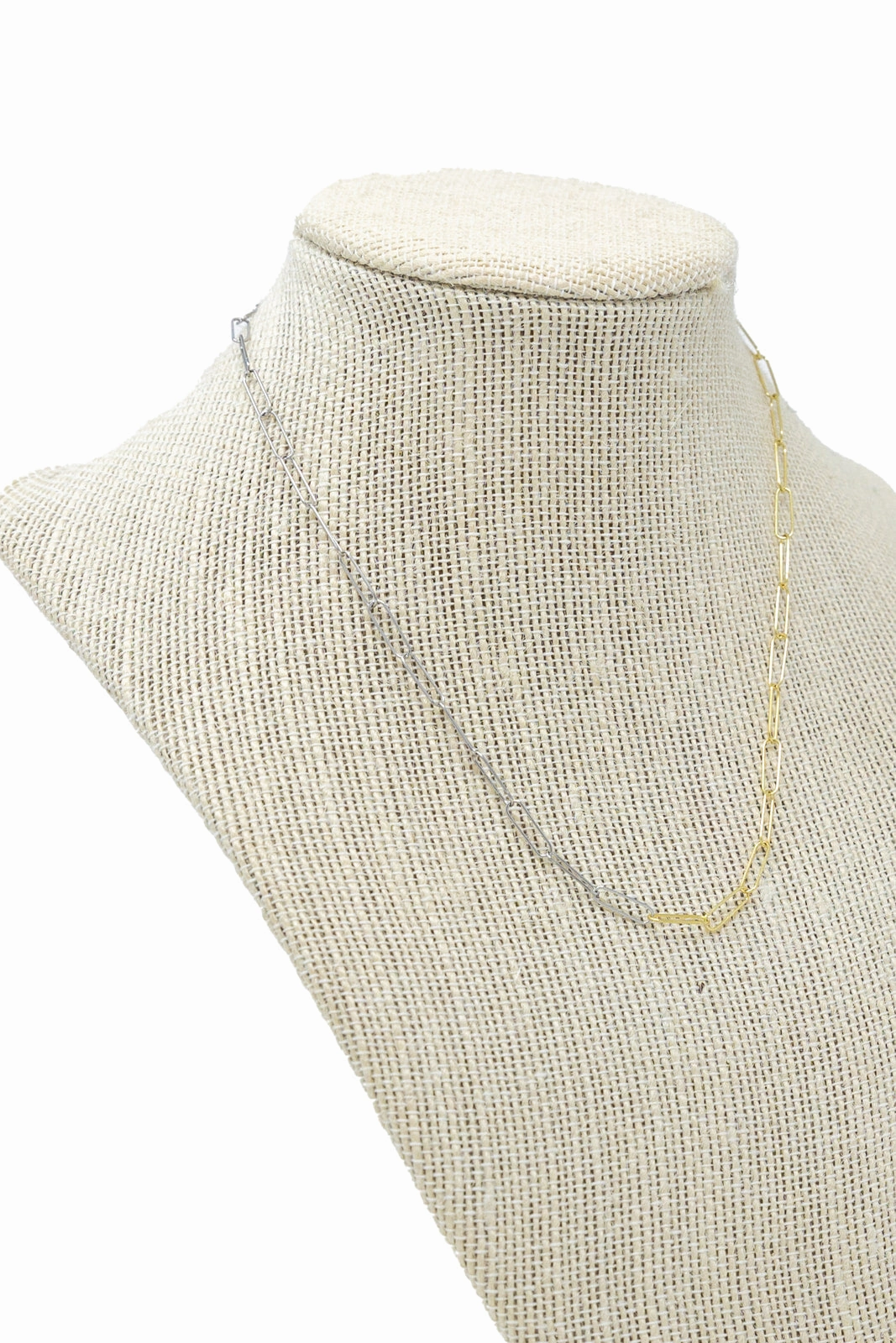 Shiny Pieces Glamorous Edge Mixed Metals Chain