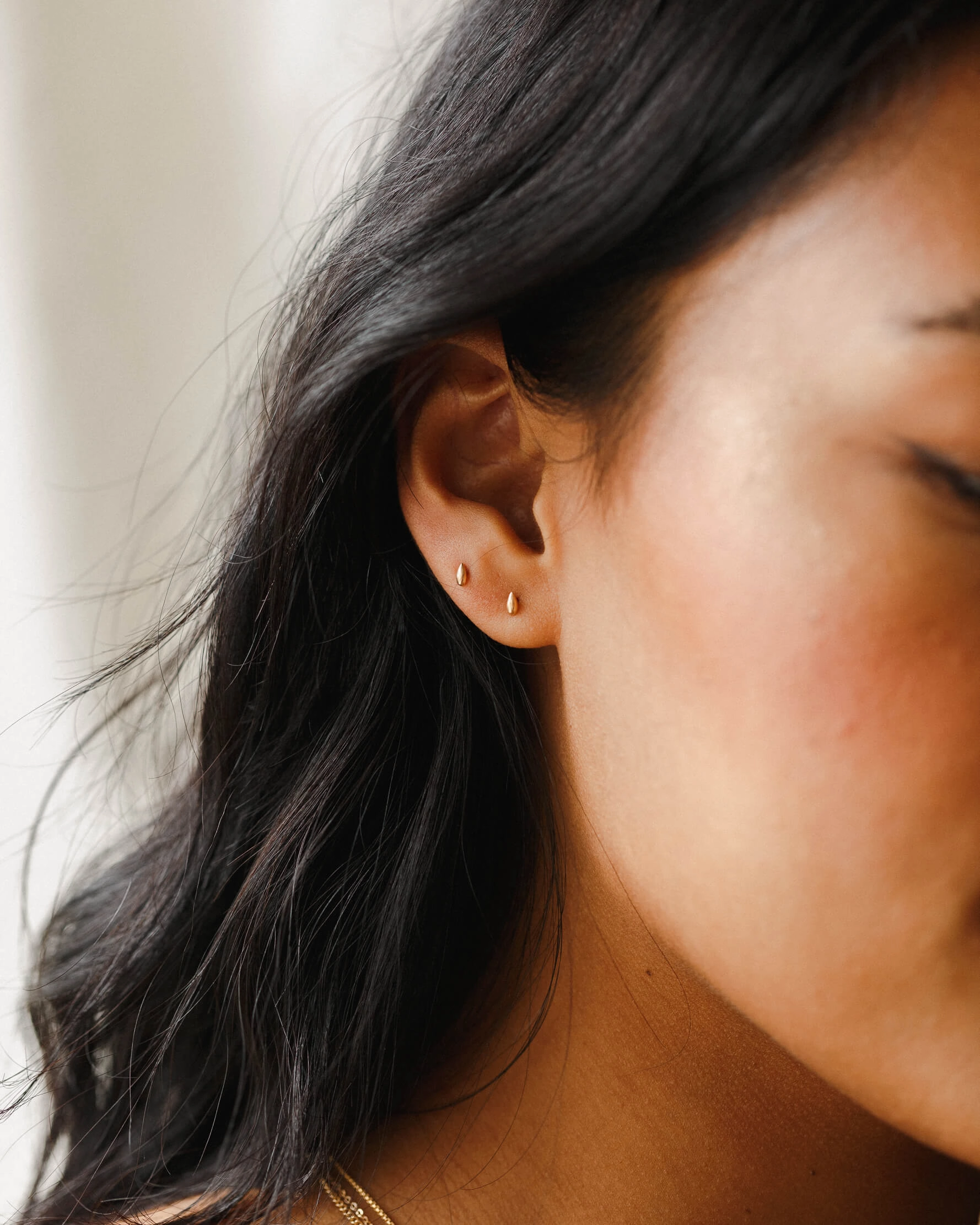 Night Trinket Splendid Embellishment Teardrop Studs