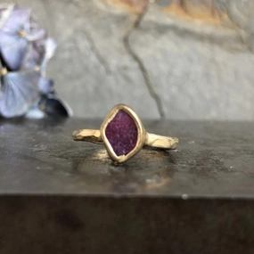 Guardian Ring - Ruby   Brass Fashion Pulse