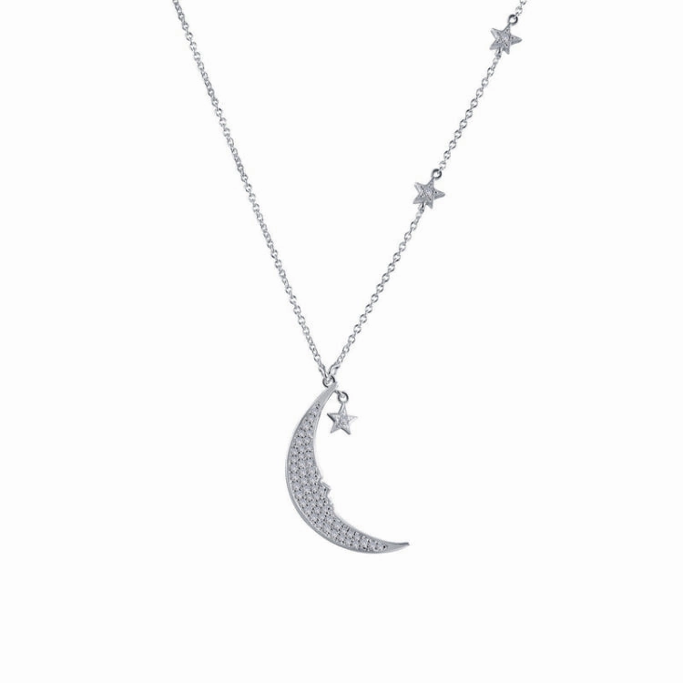 Moon & Star Necklace Modern Youth Superb Piece