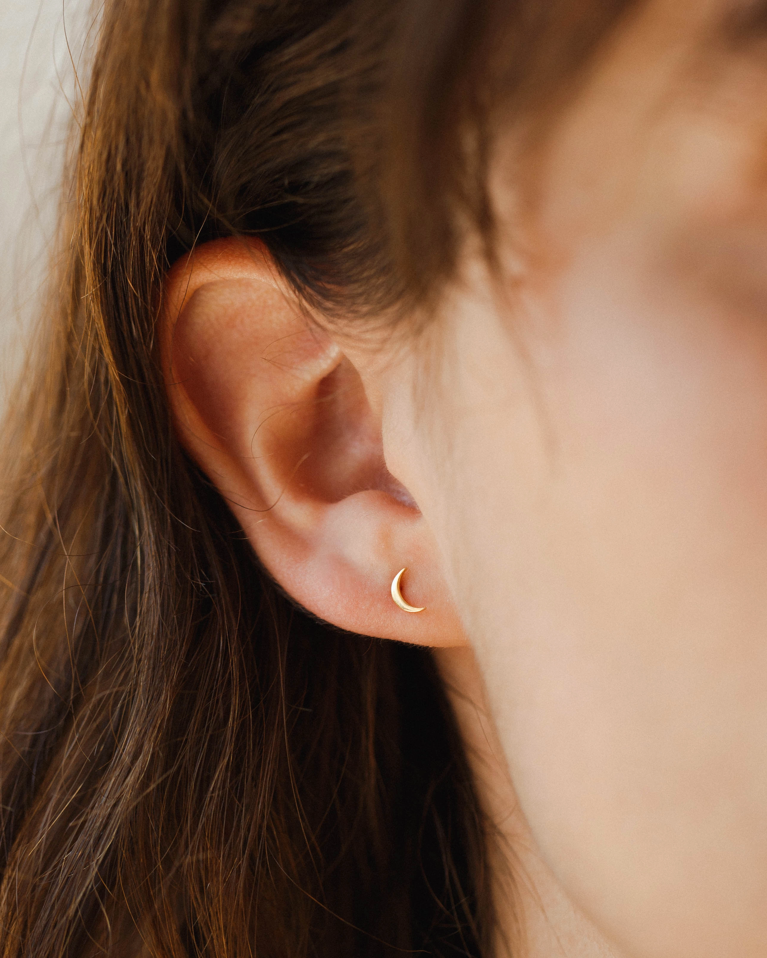 Miniature Jewelry Moonlight Studs