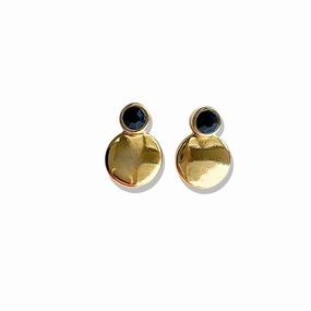 Elegant Trinket Nerea Black Large Earrings