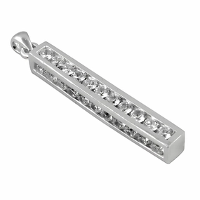 Fashion Gift Newest Silver Pendant with Cubic Zirconia - Shop Latest Designs