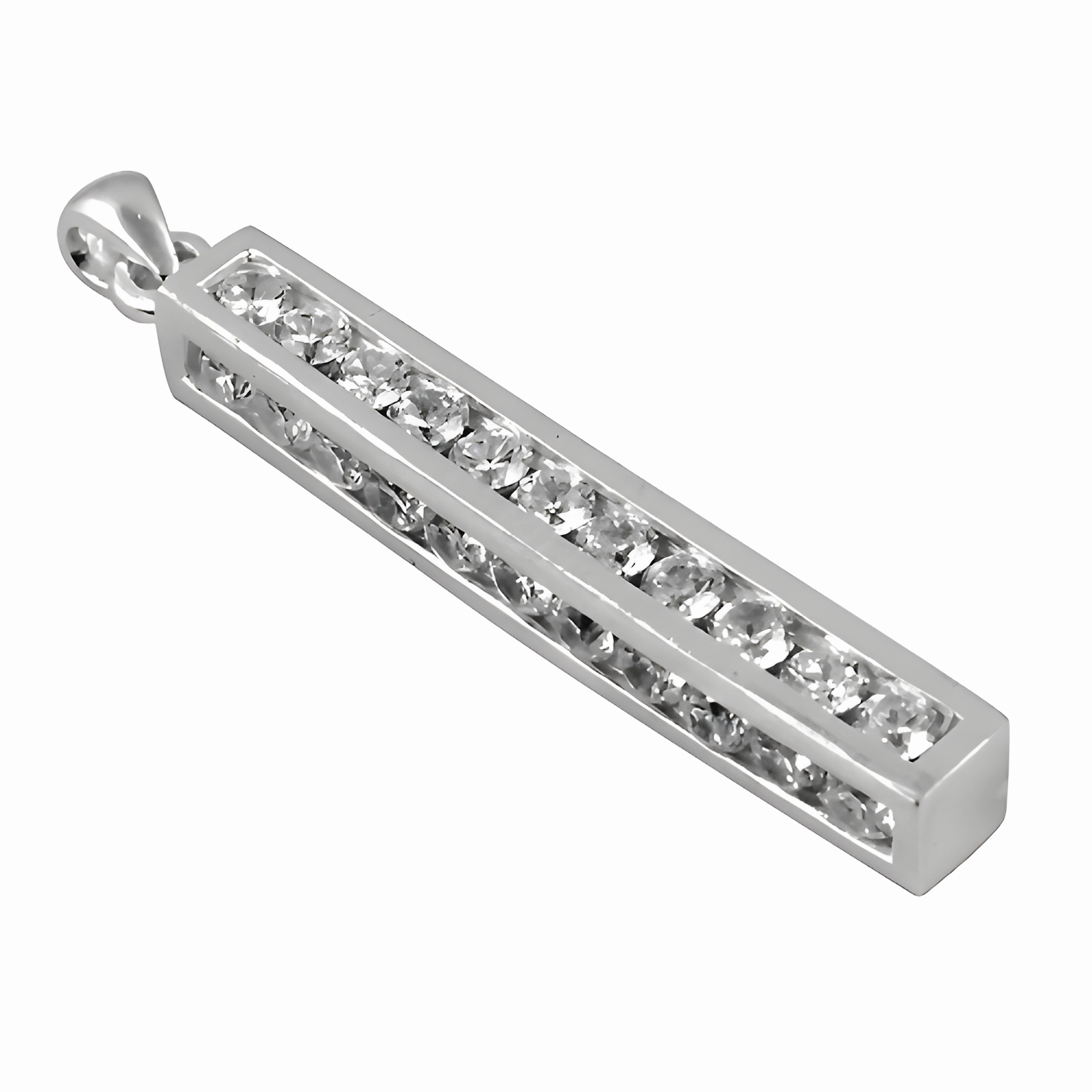 Fashion Gift Newest Silver Pendant with Cubic Zirconia - Shop Latest Designs