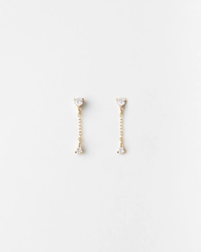 Starfall Diamond Earrings Substantial Ornament Graceful Ornament