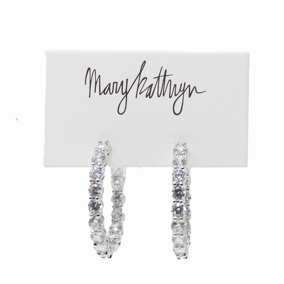 Modern Layer Suzie Prong Set Hoops