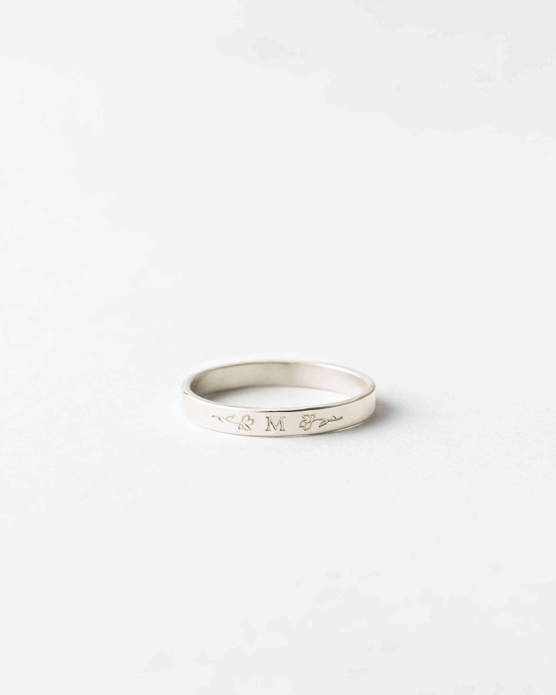 Personalized Floral Frame Band Ornate Craft Impressive Gift