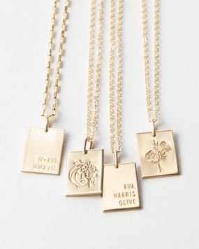 Personalized Marseille Necklace Jeweled Adornment